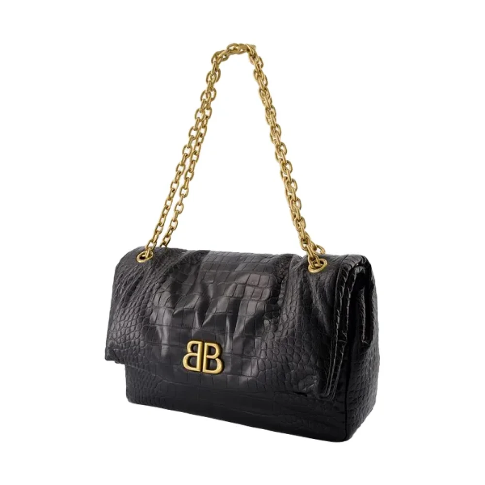 Balenciaga Leather -bags Black Dames