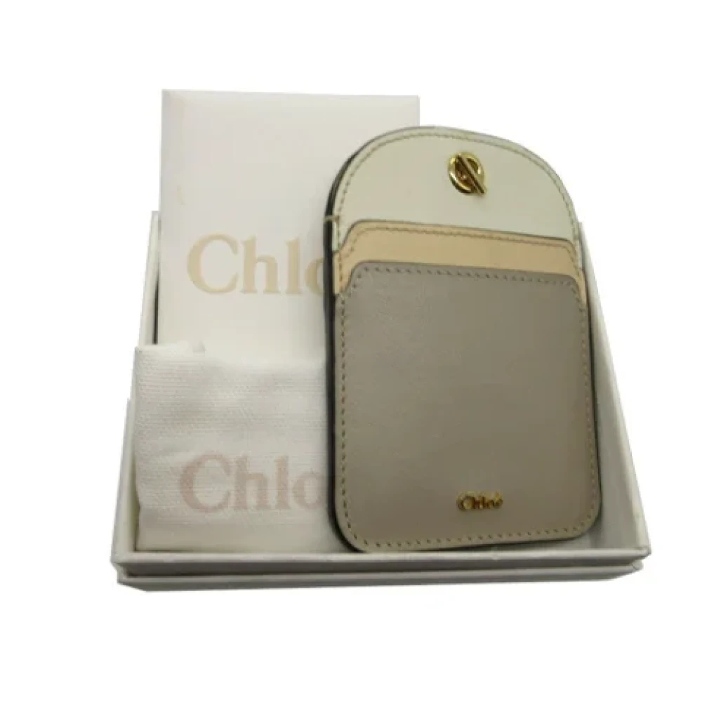 Chloé Pre-owned Canvas home-office White Dames