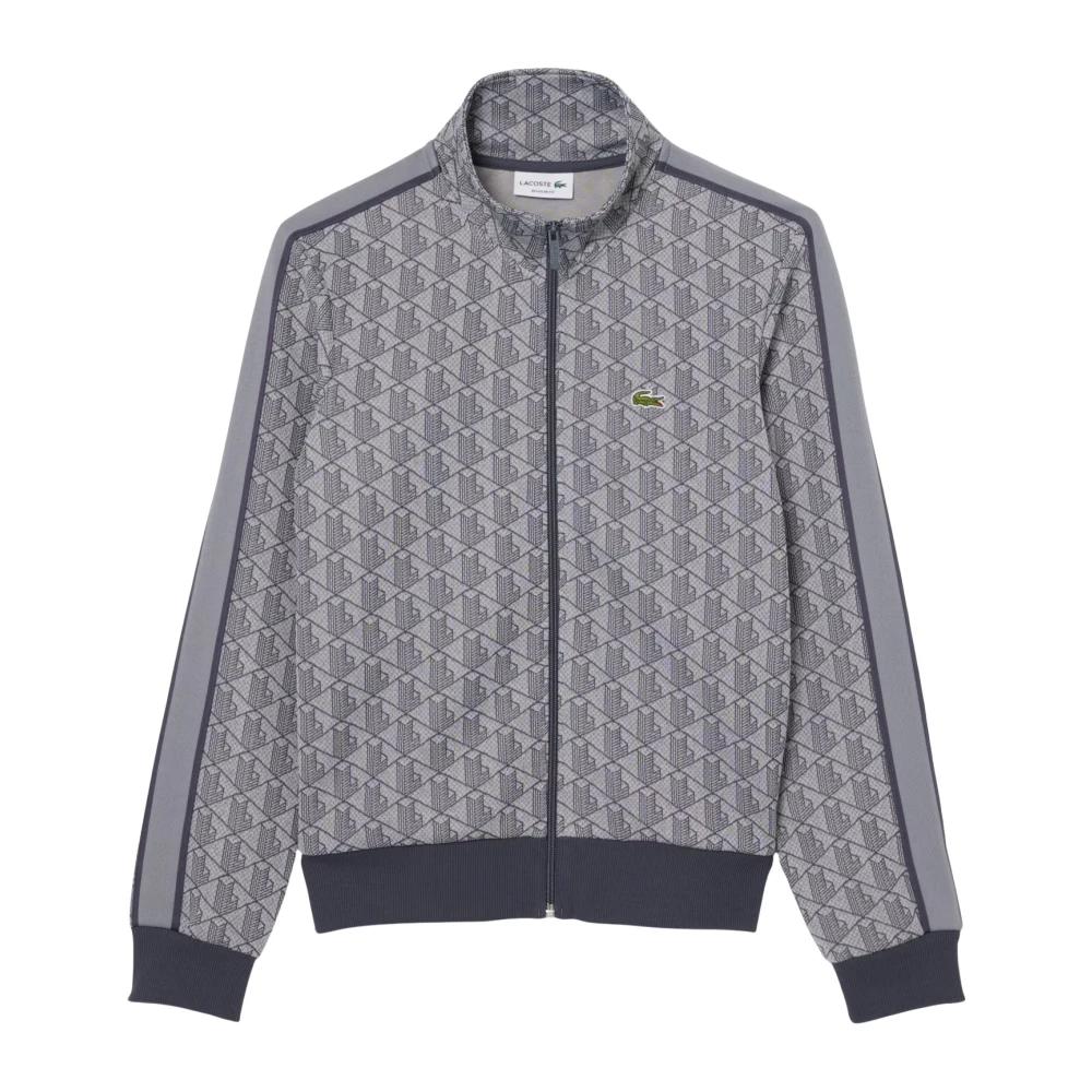 Lacoste Uomo Grigio Felpe Sh1368 41I - Immagine 4