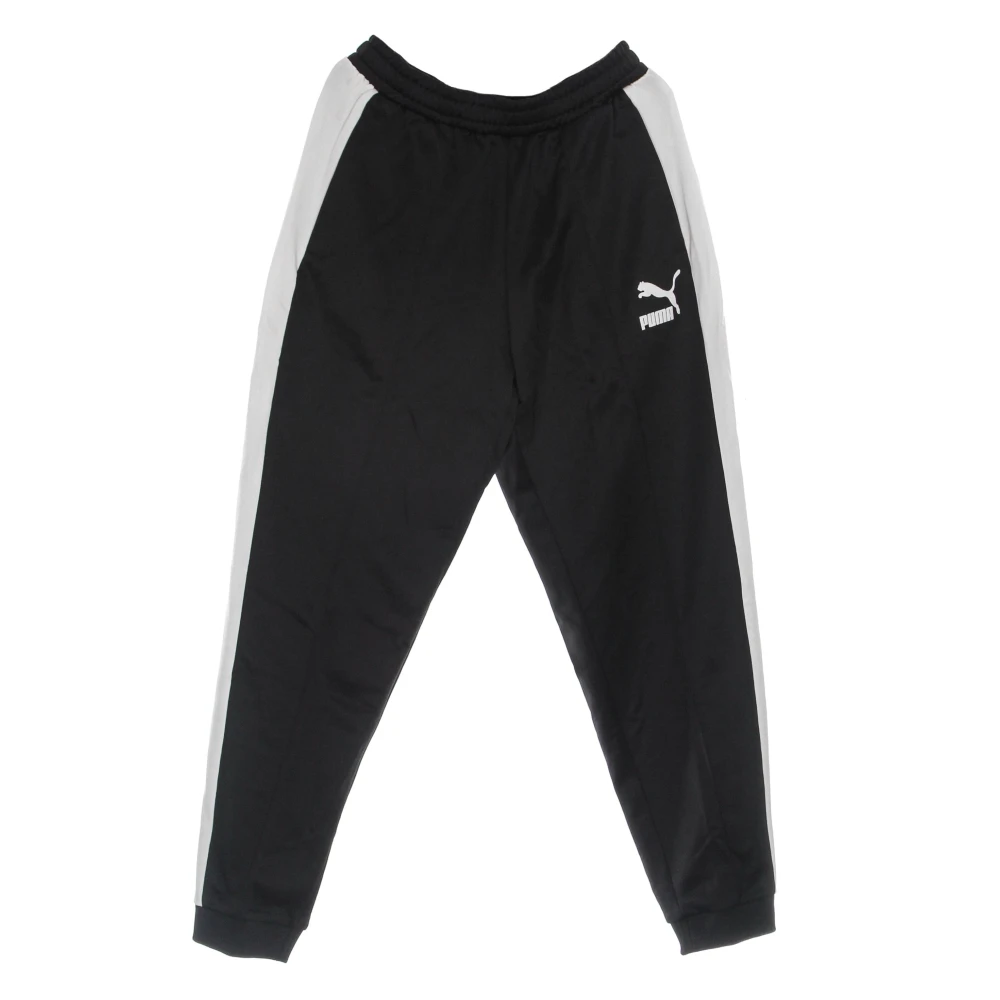 Puma Zwarte trackpants met elastische tailleband Black Heren