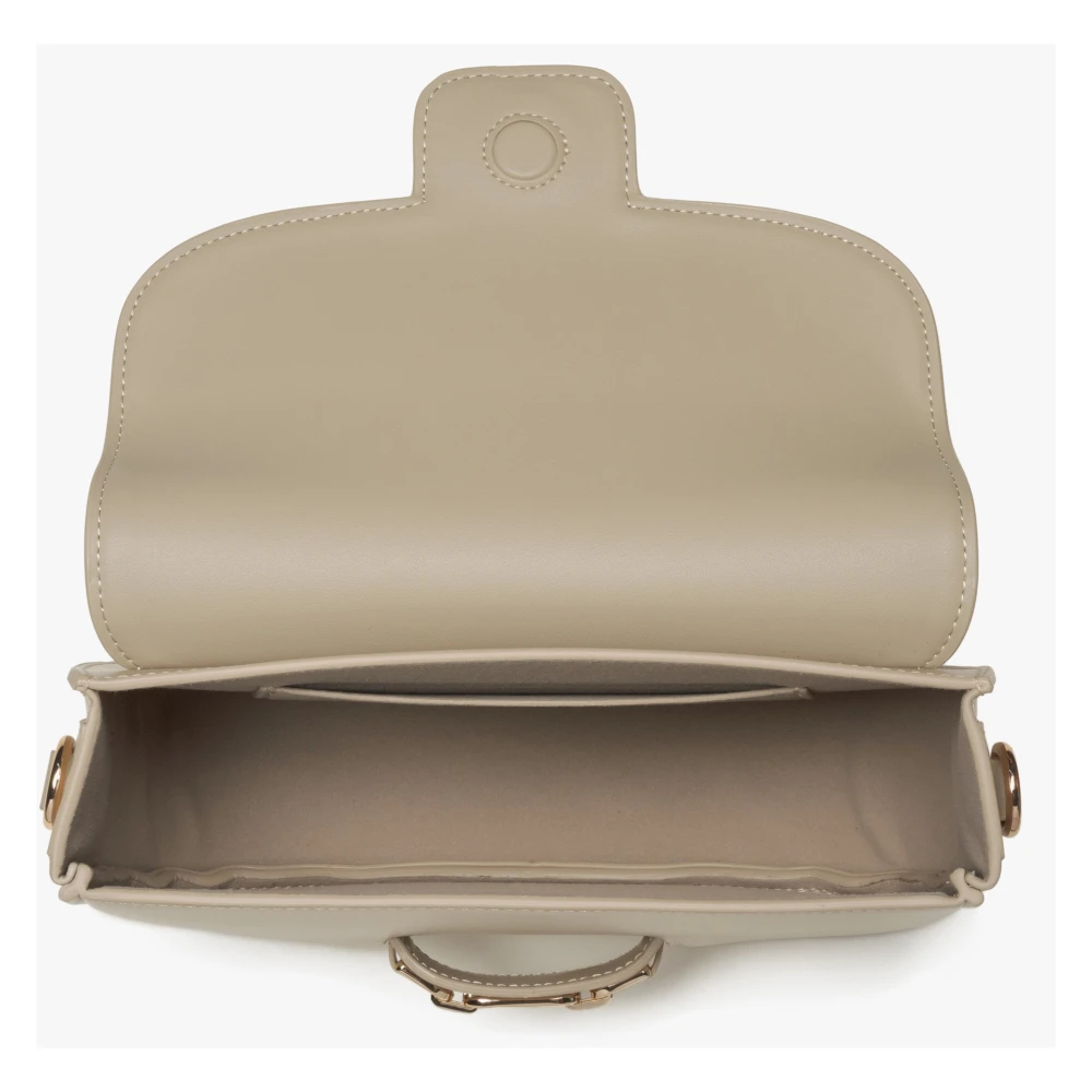 Estro Dames Beige Schoudertas met Verstelbare Band Er00115794 Beige Dames