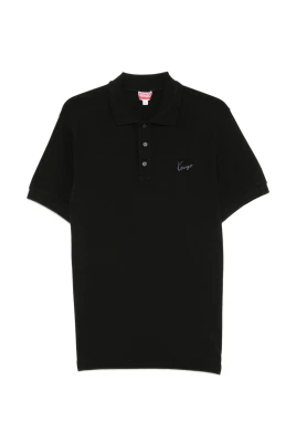 Signaturbroderad Slim Polo