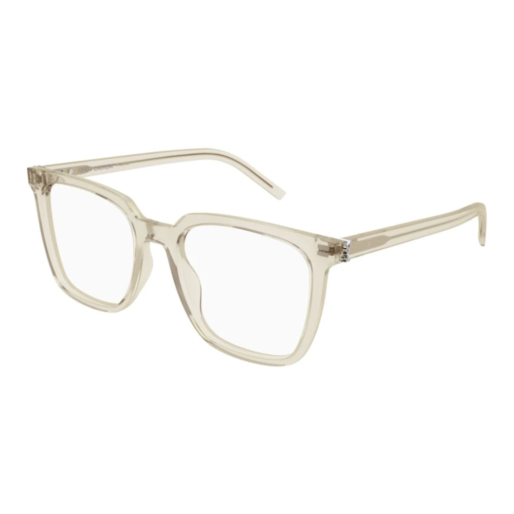 Saint Laurent Stijlvolle zonnebril voor modefanaten Beige Unisex