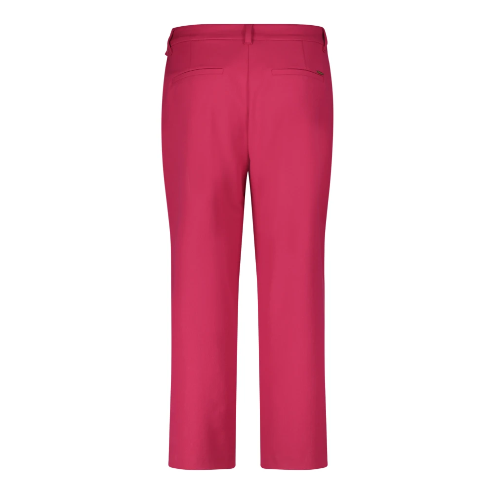 Betty & Co Klassieke rechte broek Pink Dames