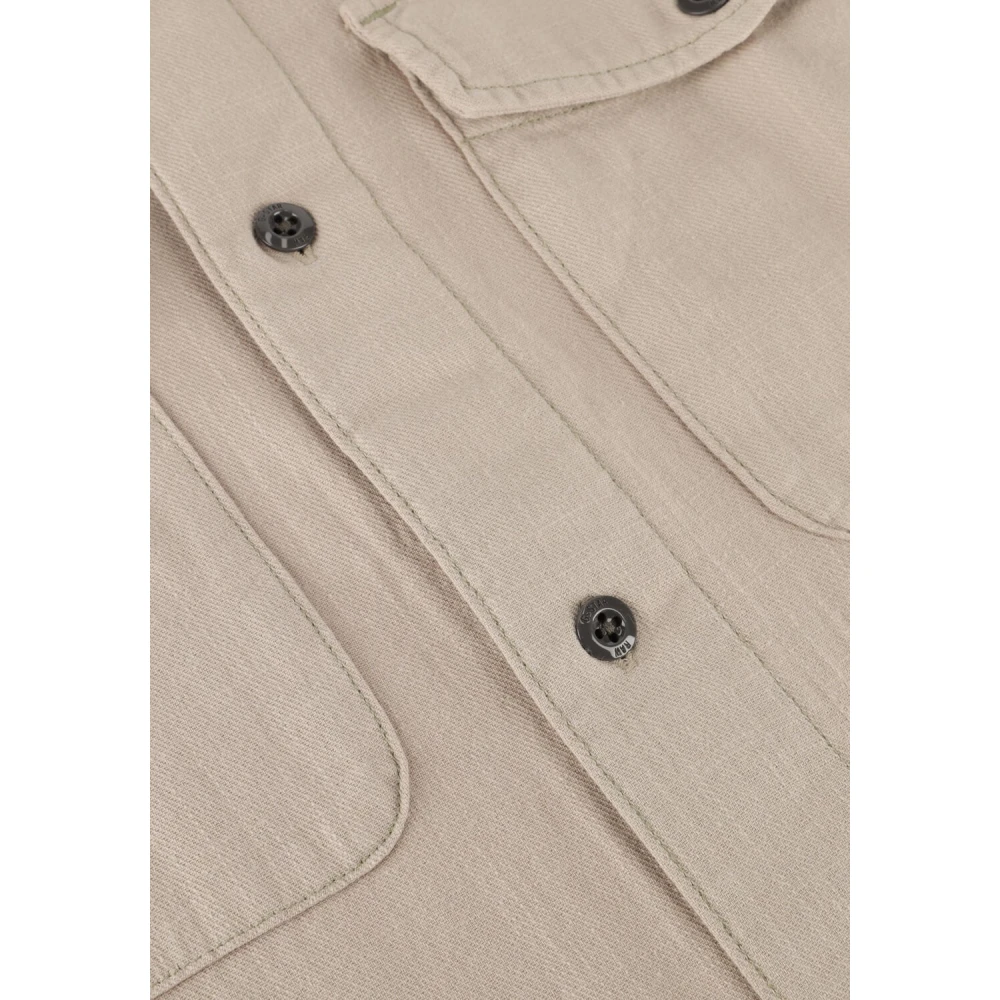G-Star Casual Marine Slim Shirt voor Heren Beige Heren