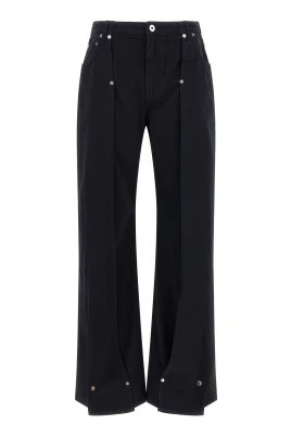 The Snap-Button Denim Jeans
