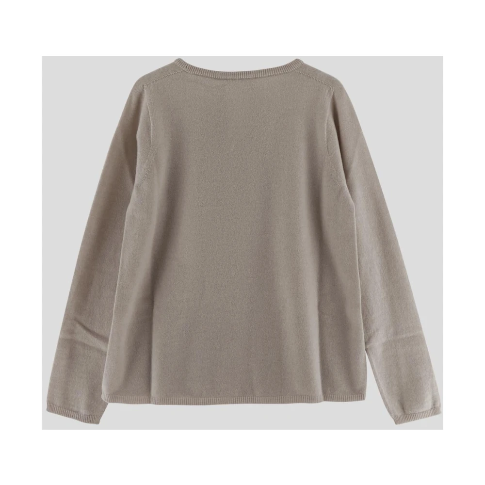 Max Mara Kasjmier Crewneck Sweater Beige Dames