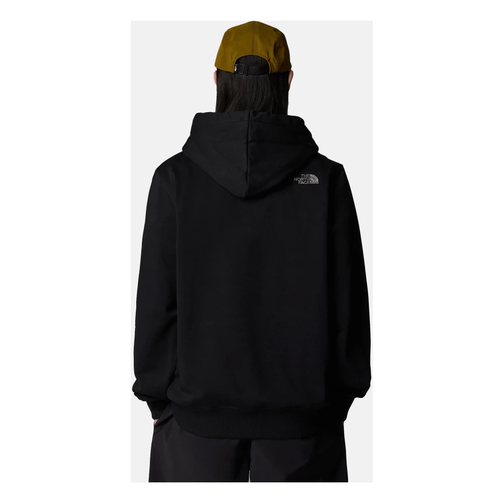 The North Face Stijlvolle Sweatshirt voor Outdoor Avonturen Black Heren