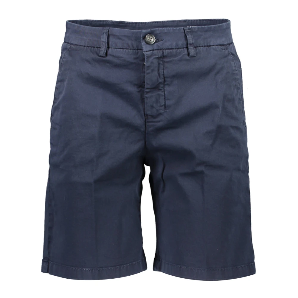 North Sails Blauwe Bermuda Shorts met Contrastdetails Blue Heren