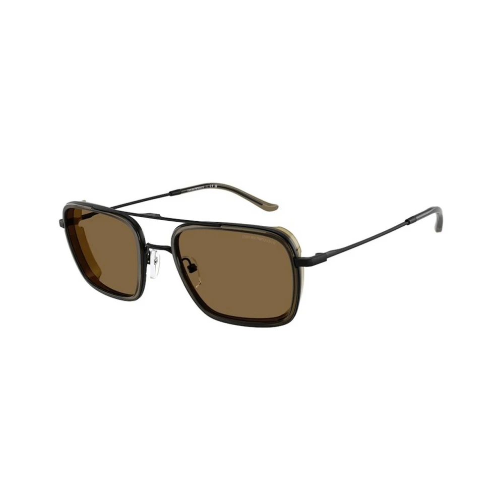 Emporio Armani Lunettes Authentiques Avec Qualité Premium Homme Accessoires Noir 54 Mm
