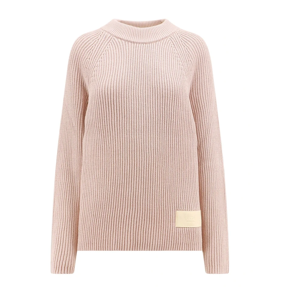 Knitwear > Round-neck Knitwear - - Ami Paris - Modalova