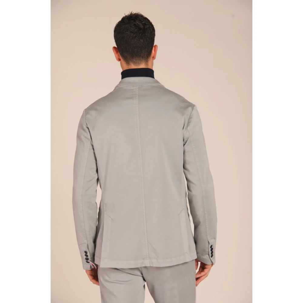 Mason's Actieve Jersey Herenblazer Gray Heren