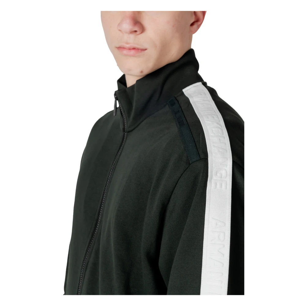 Armani Exchange Katoenen Heren Sweatshirt Gray Heren