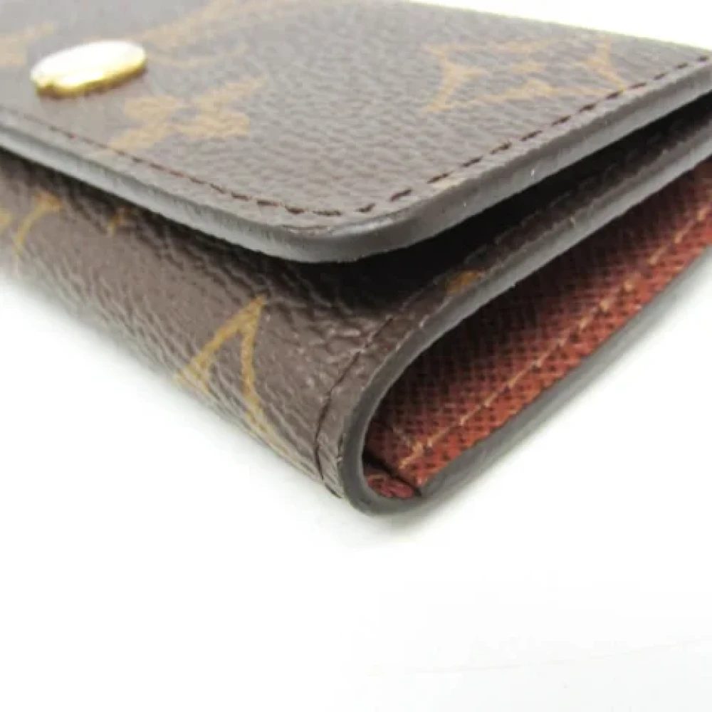 Louis Vuitton Vintage Pre-owned Canvas key-holders Brown Dames