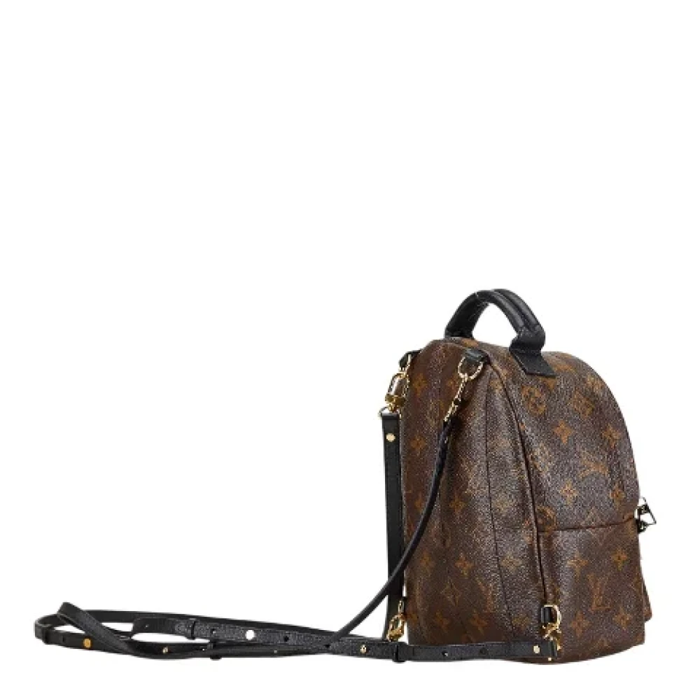 Louis Vuitton Vintage Pre-owned Canvas backpacks Brown Dames