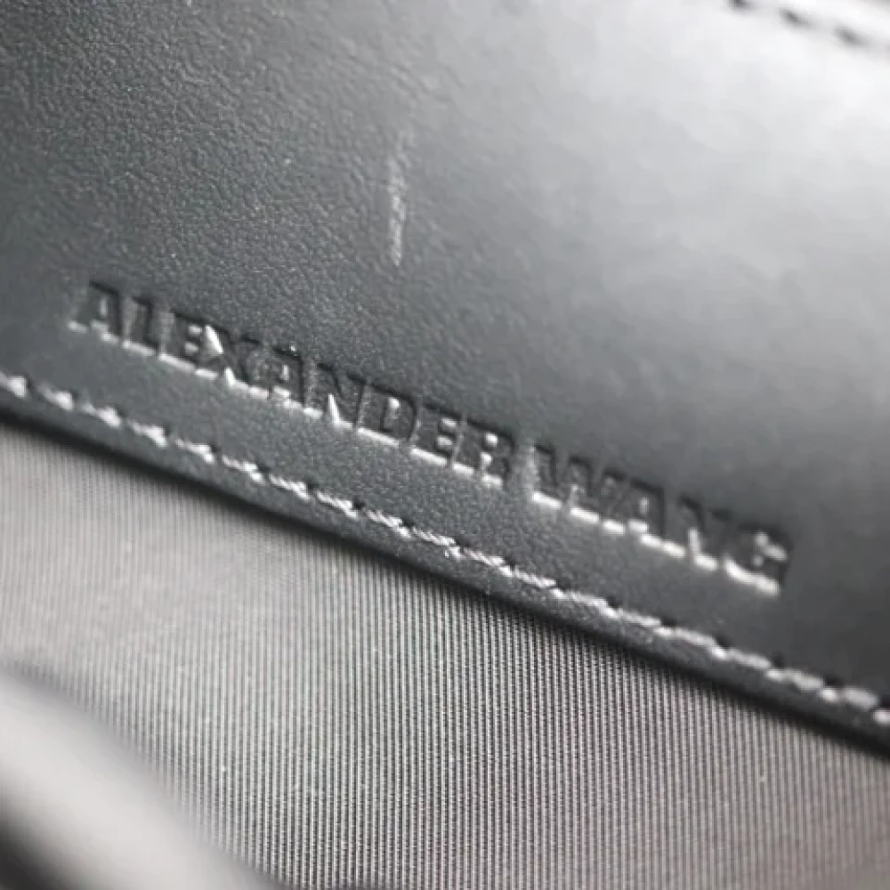 Alexander Wang Pre-owned Leather shoulder-bags Black Dames