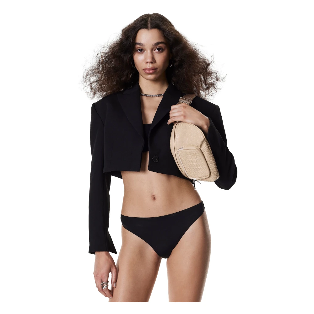 Kazar Studio Beige heuptas met reliëfpatroon Beige Dames