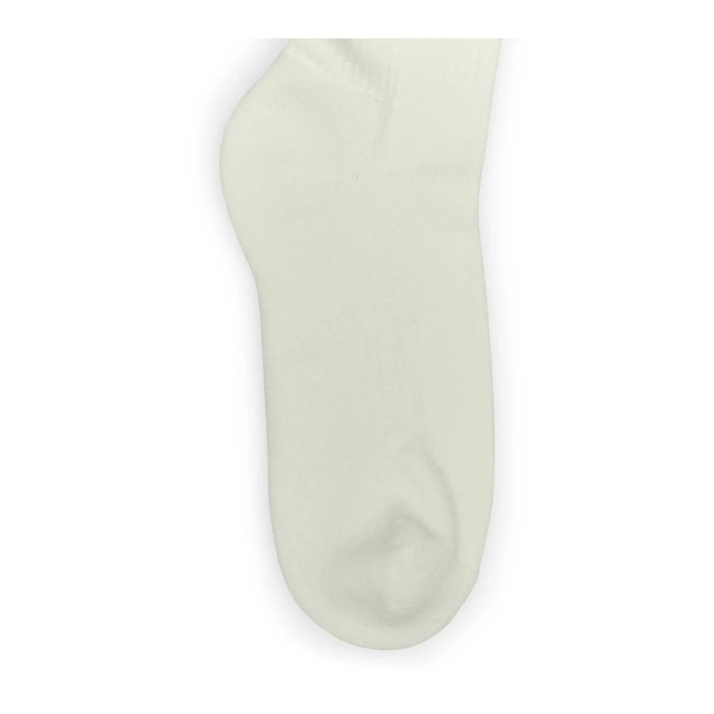 Versace Stretch Katoenmix Witte Sokken White Heren
