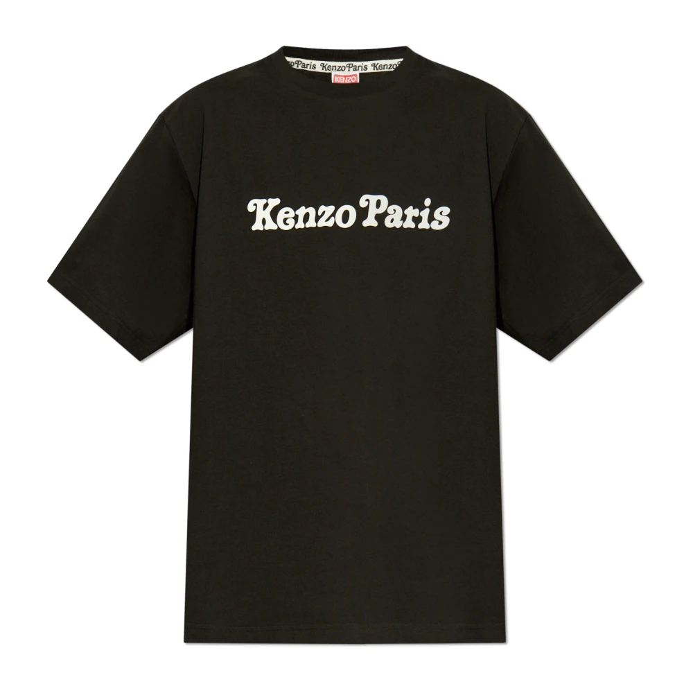 Kenzo Urban Oversize T-shirt met Tijgerontwerp Black Heren