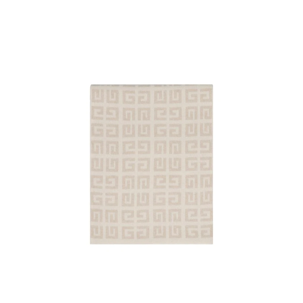 Givenchy Men's Beige Cashmere Scarf - Winter Scarves - One Size - Accessories