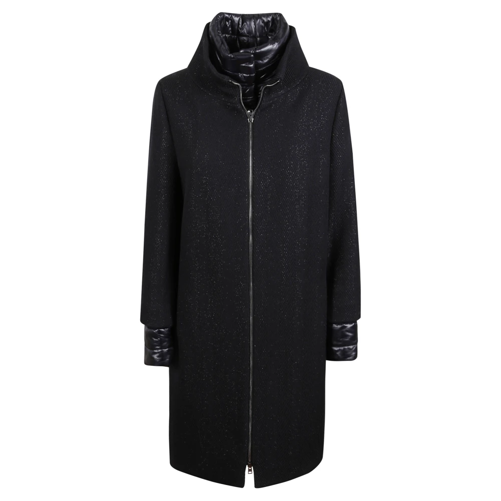 Herno Women's Black Coats - Parkas - Xl - Coats