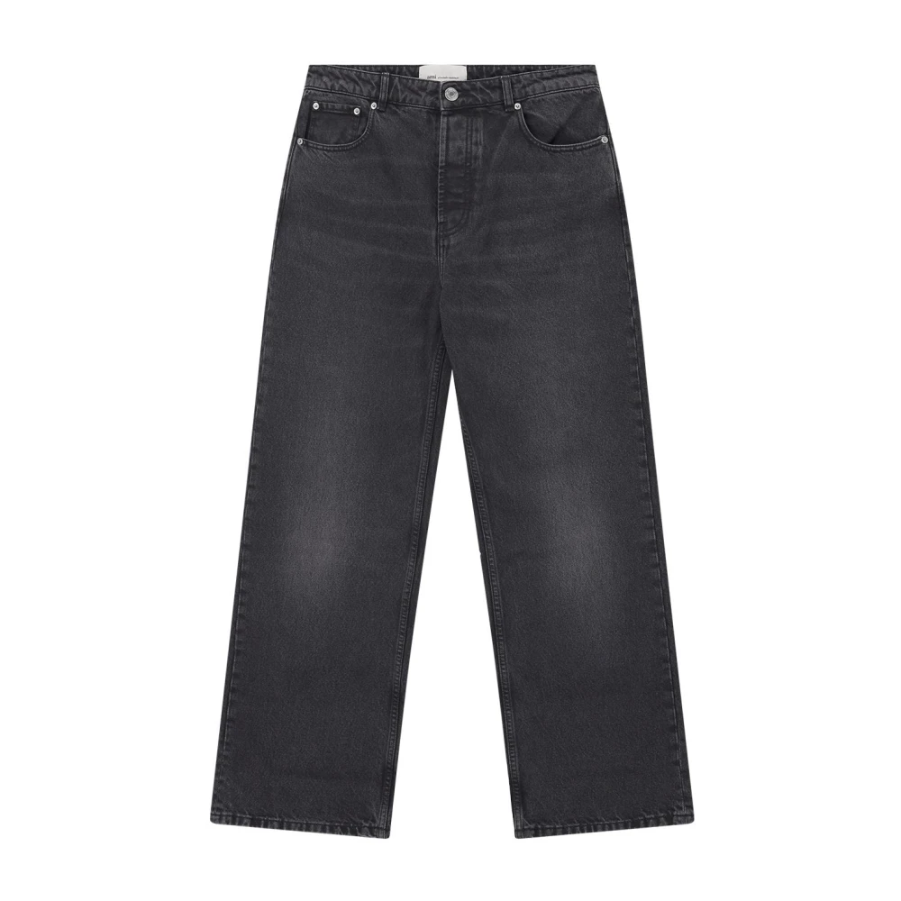 Ami Paris Homme Noir - Jeans > Wide Jeans