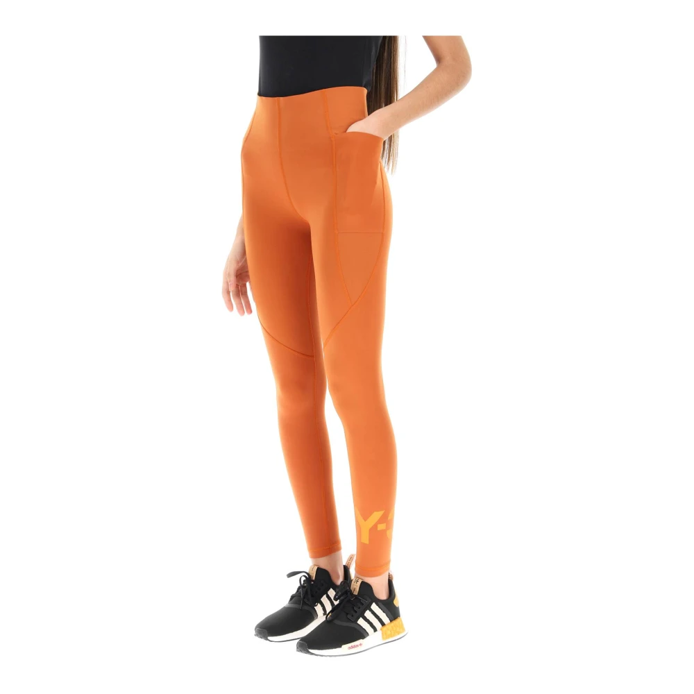 Y-3 Leggings Orange Dames