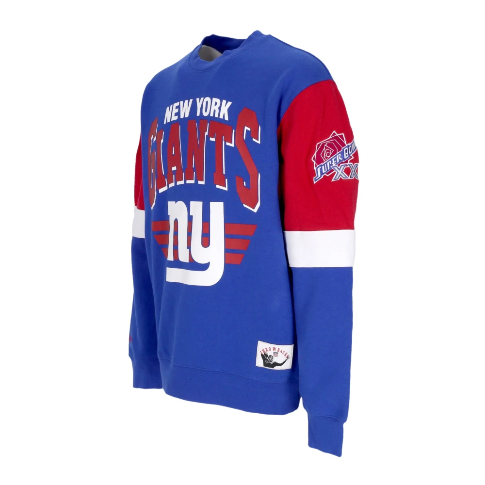 Mitchell & Ness NFL Crewneck Sweatshirt New York Giants Multicolor Heren