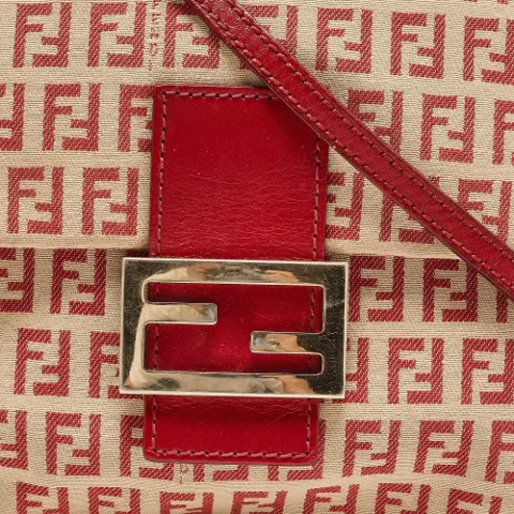 Fendi Vintage Pre-owned Fabric fendi-bags Red Dames