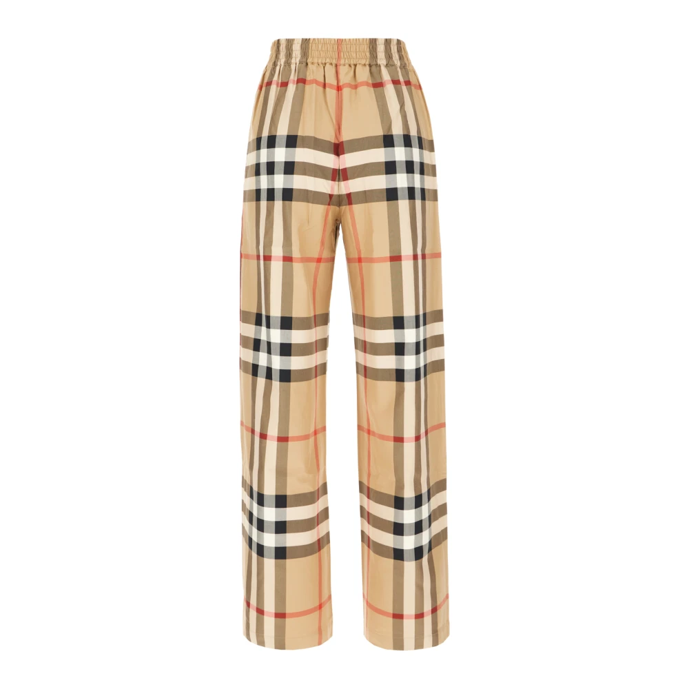 Burberry Stijlvolle Broeken voor Mannen en Vrouwen Beige Dames