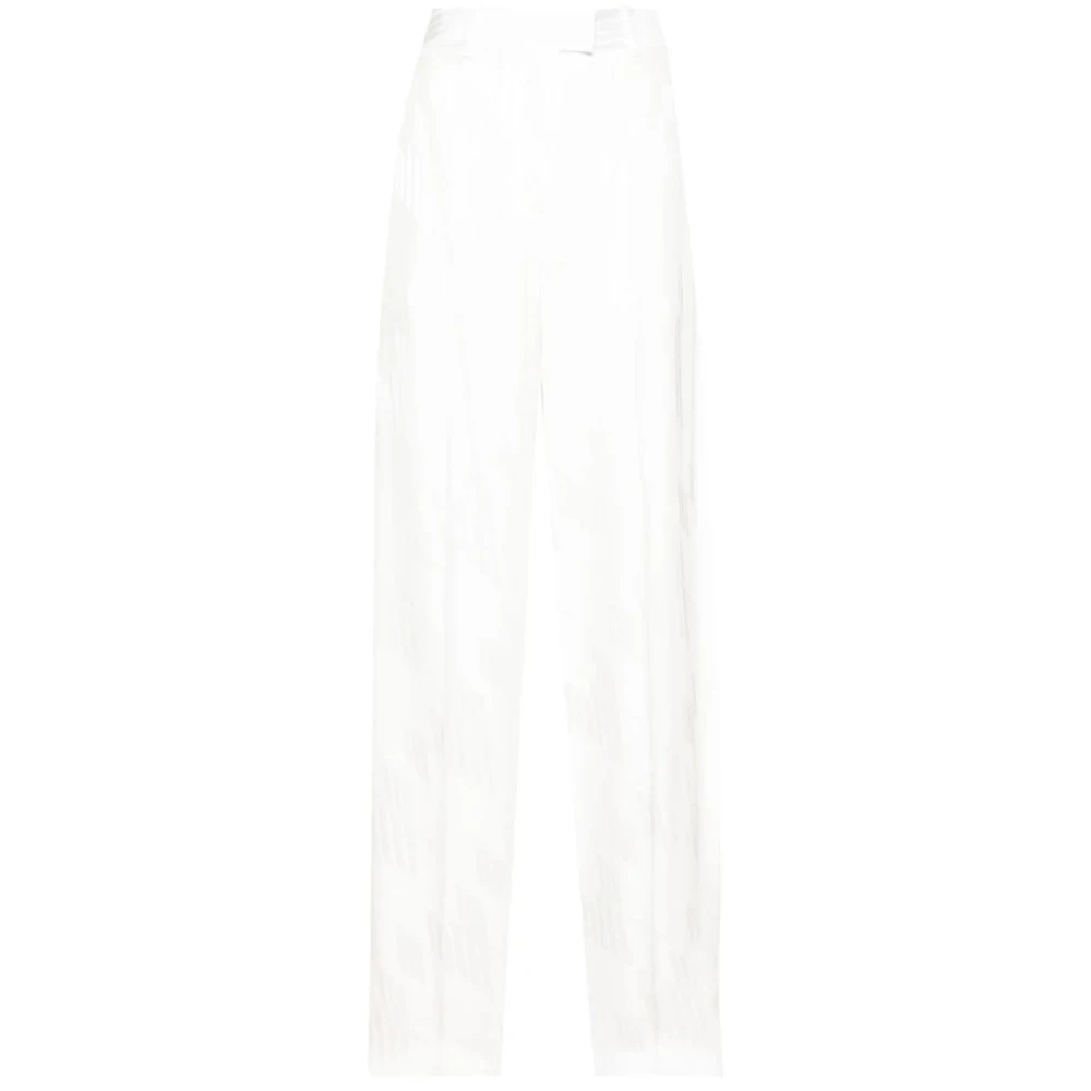 The Attico Trousers White Dames