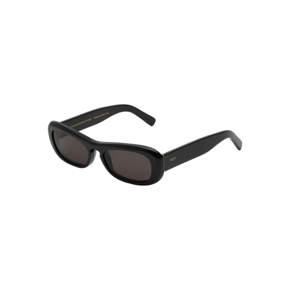 Retrosuperfuture Unisex Black Pk5 Sugo Sunglasses Acetate Squared Normal - Image 2