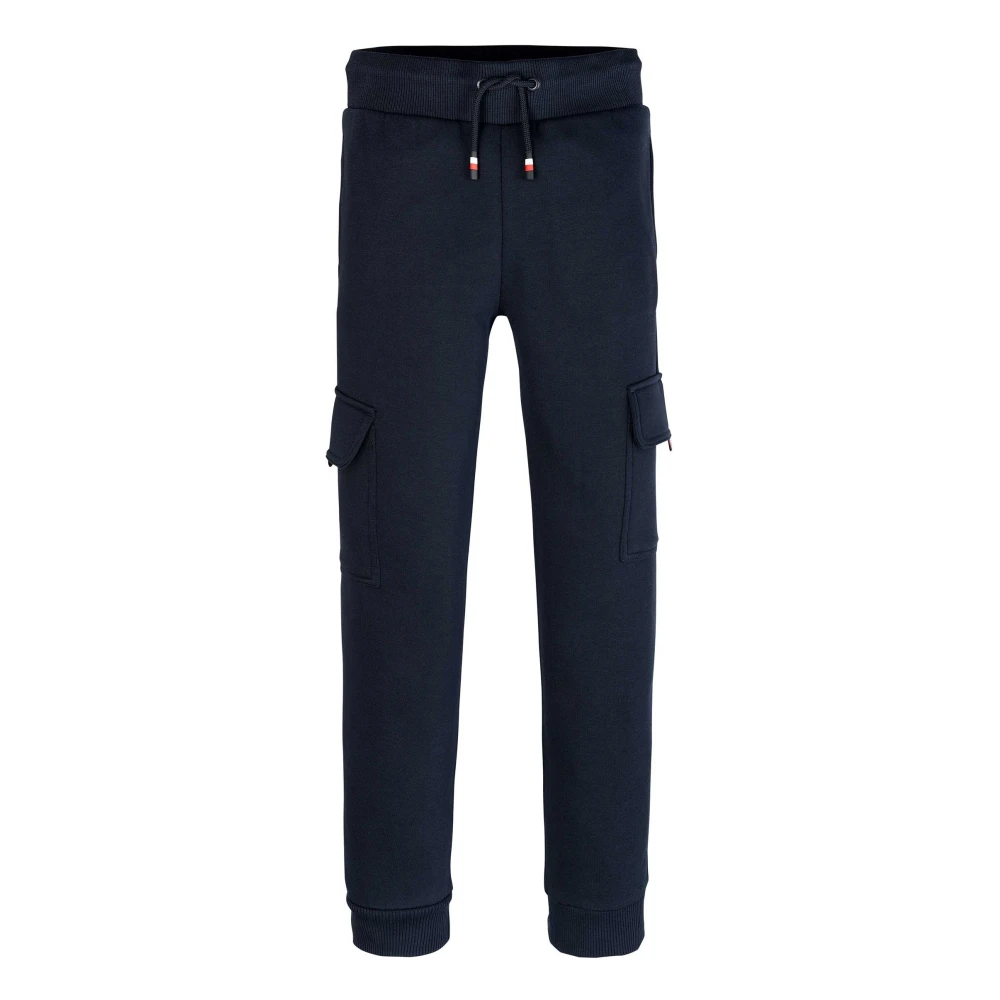 Tommy Hilfiger Cargo Jogger Byxor med Lastfickor Blue, Pojke