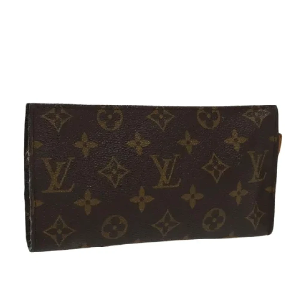 Louis Vuitton Vintage Pre-owned Canvas pouches Brown Dames