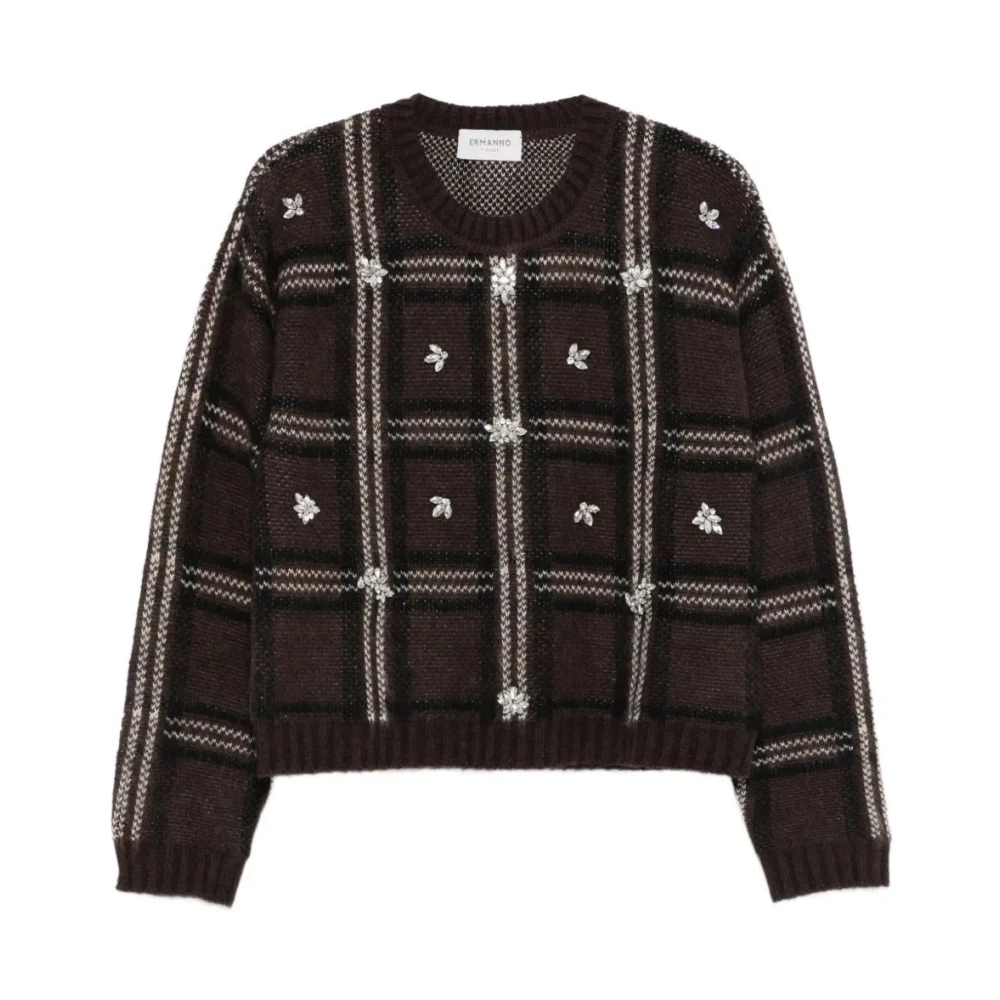Knitwear > Round-neck Knitwear - - Ermanno Scervino - Modalova