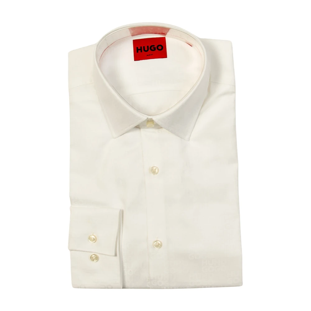 Hugo Boss Blouses & Shirts White Heren