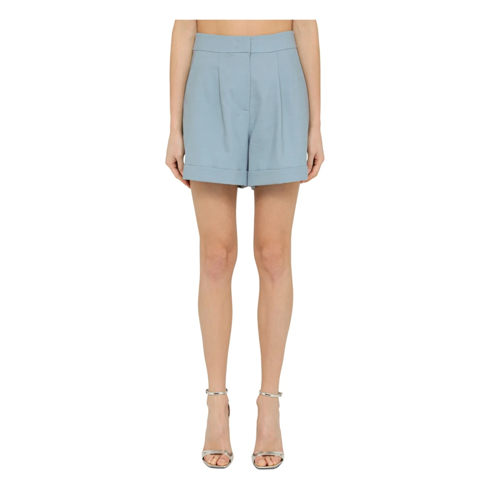 Federica Tosi Korte shorts voor een trendy look Blue Dames