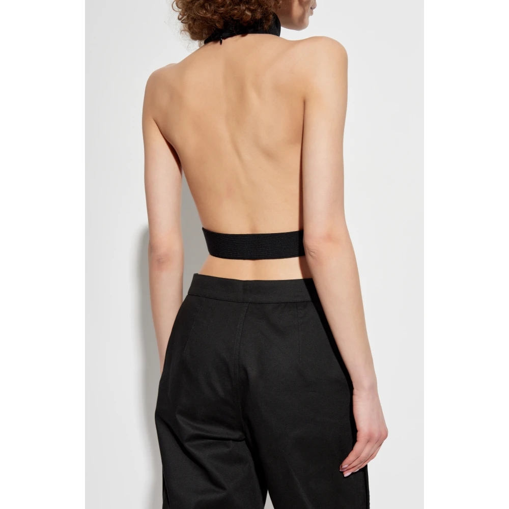 Cult Gaia Top Wake Black Dames