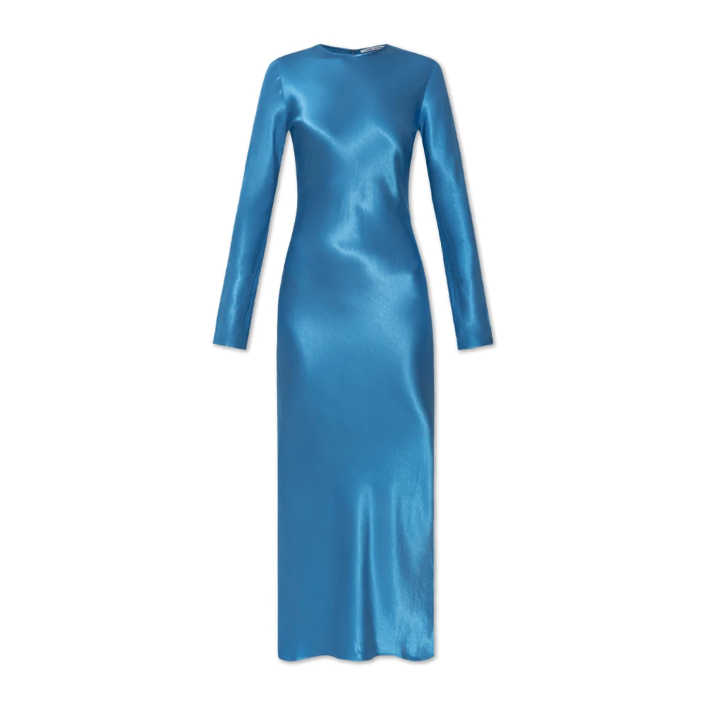 Samsøe Jurk Alina Blue Dames