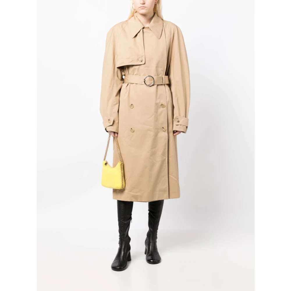 Stella Mccartney Iconische Trenchcoat Beige Dames