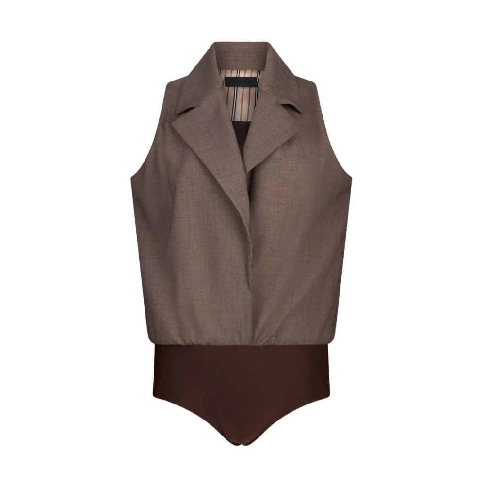 Liu Jo Donna Marrone Top, S, New,