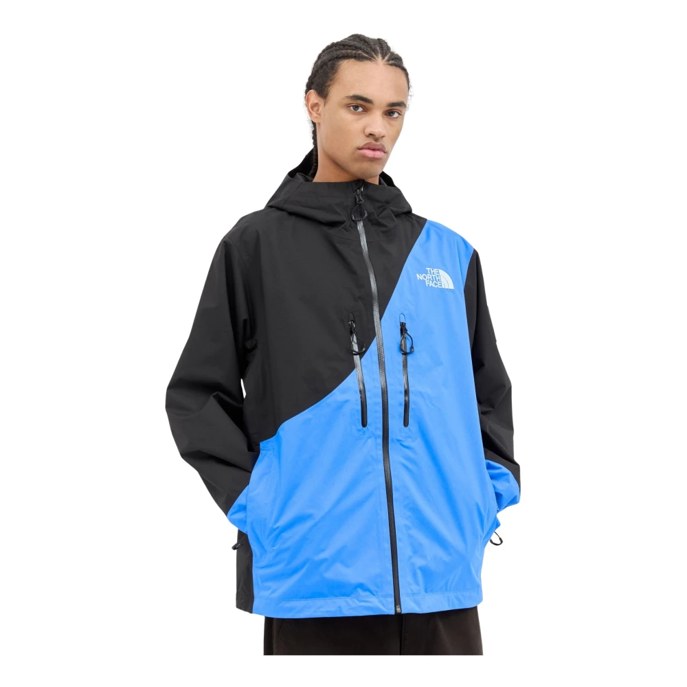 The North Face Regnjacka med kontrastpaneler Black, Herr