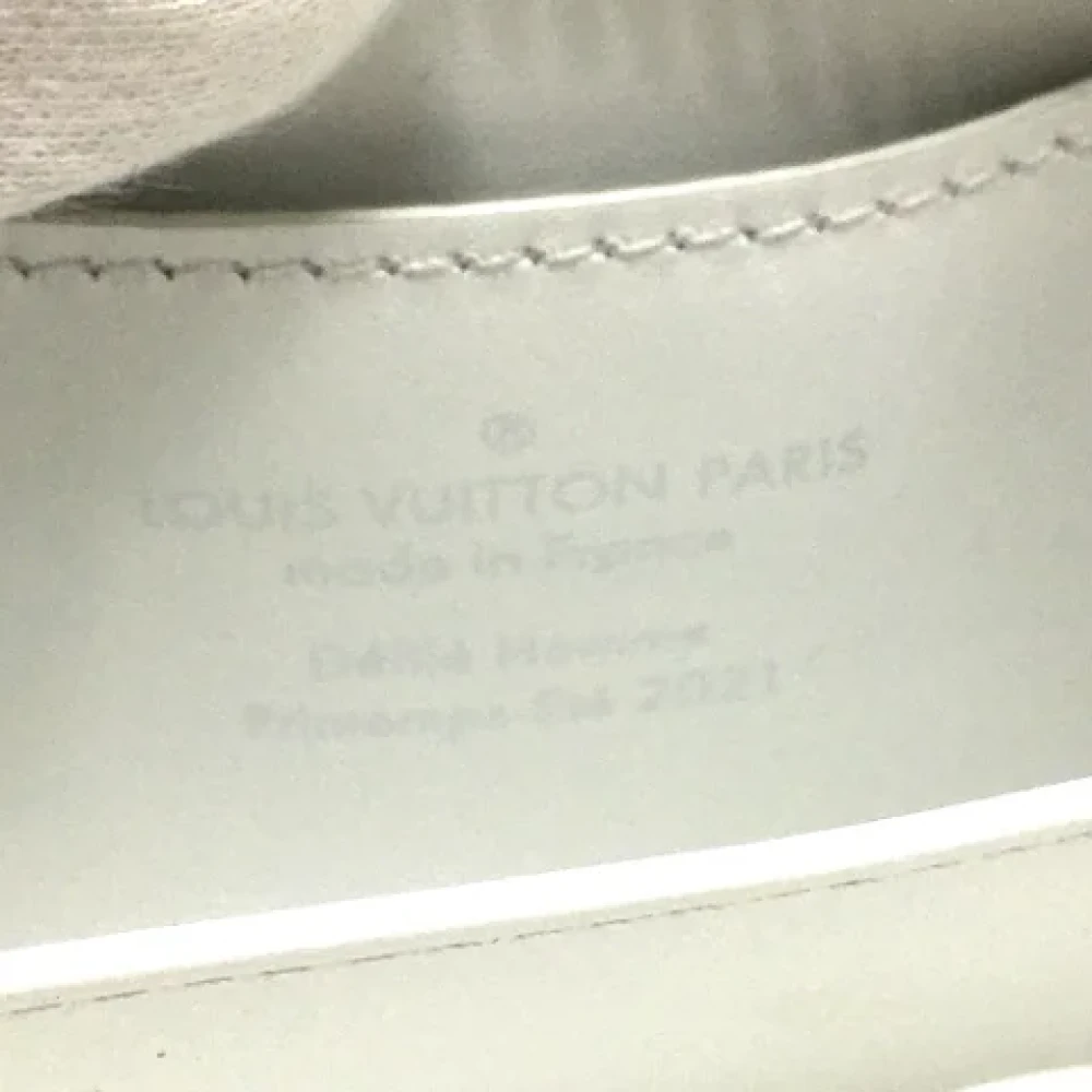 Louis Vuitton Vintage Pre-owned Leather wallets White Dames