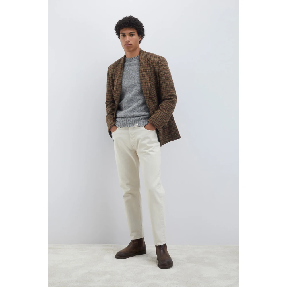 Roy Roger's Stijlvolle Carrot Fit Denim Jeans White Heren