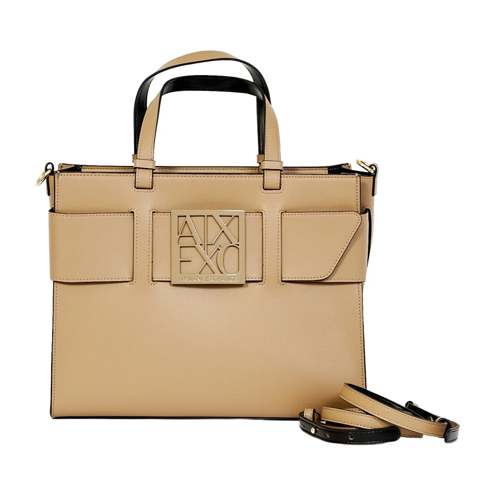 Armani Exchange Taupe Handtas AX 942689Oa874 Beige Dames