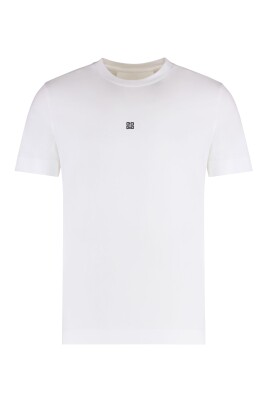 ribbet-crew-neck-bomuld-t-shirt