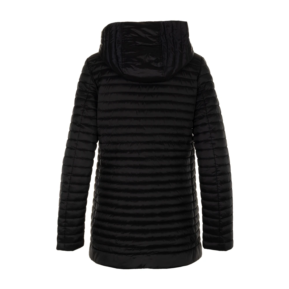 Save The Duck Zwarte Winterjas voor Vrouwen Black Dames