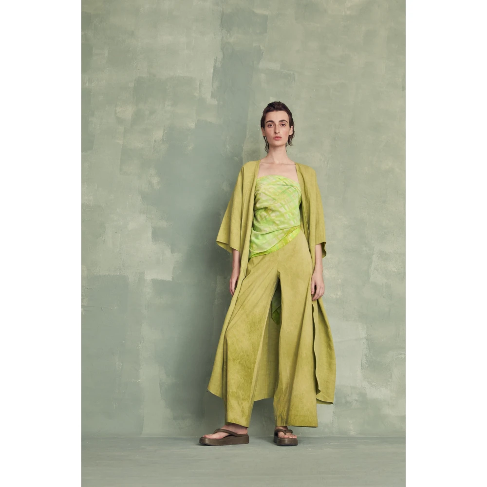 Cortana Freja appelgroene broek Green Dames