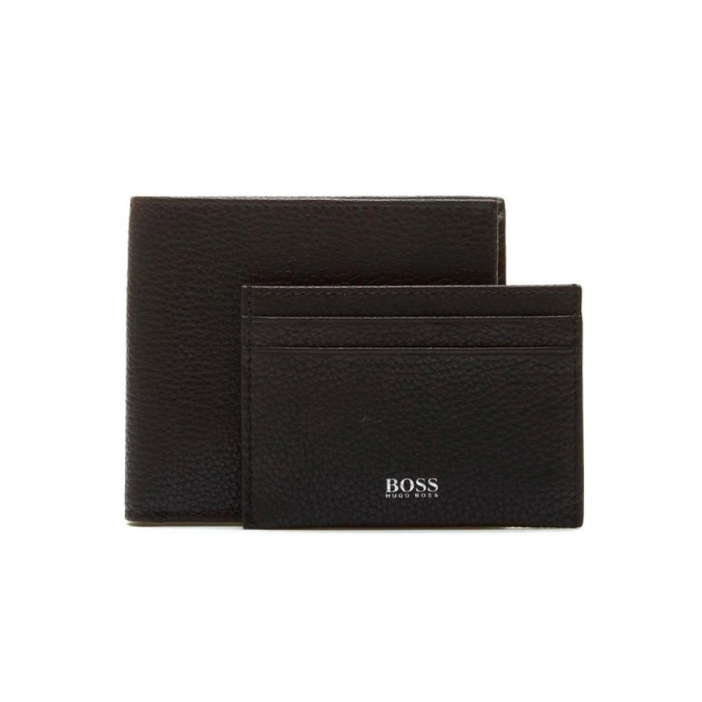 Hugo Boss Signature Trifold Portemonnee Black Heren