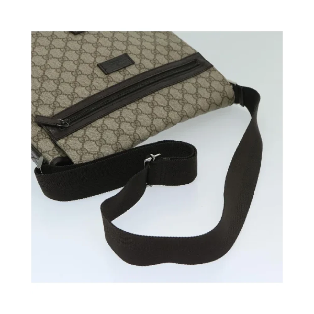 Gucci Vintage Pre-owned Canvas gucci-bags Beige Dames